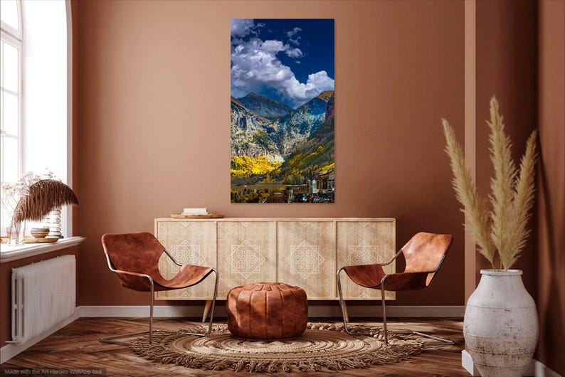 Telluride Colorado Fall Colors Print: San Juan Mountains Landscape - Etsy