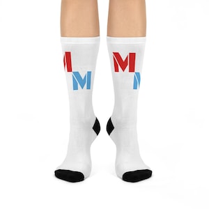Cushioned Crew Socks - Custom Mark Morris Monarchs