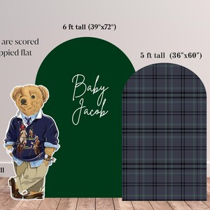 Custom Arch Backdrop |Personalized Event Decor | Party, Wedding, Baby Shower, Birthday Photo Backdrop