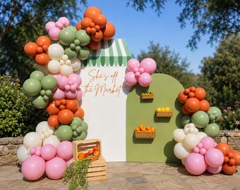 She's Off the Market Balloon Garland Kit, Bridal Shower Balloon Arch Kit | Farmers Market Theme Bachelorette Party Decor