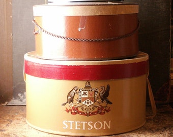 Vintage Hat Boxes - Stetson, Lee Kolf of Milwaukee, Party Time by David & David - Sold Individually