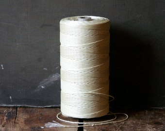 Large Spool of Vintage Waxed Twine - Packaging String - Butcher's Twine