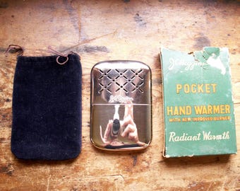 Giant Peacock Pocket Hand Warmer - Winter Cold Outside Nature Gift