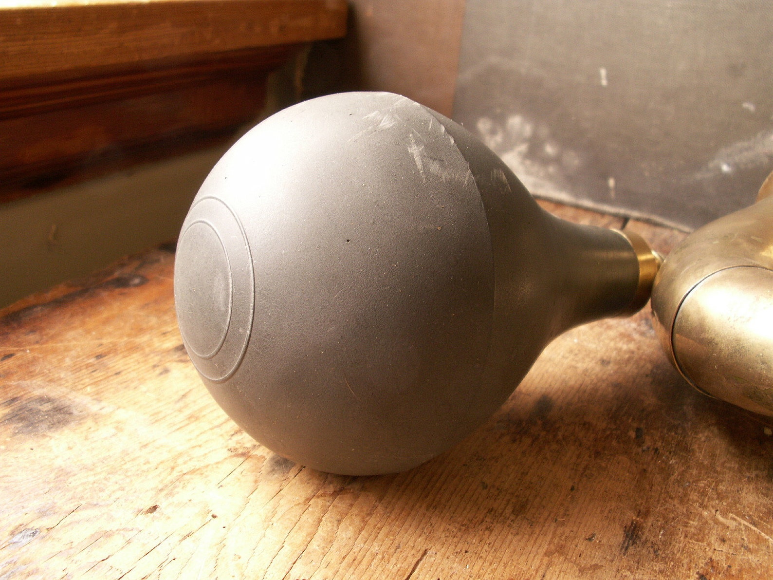 Vintage Brass Bike Horn or Car Horn With Rubber Bulb Great Etsy