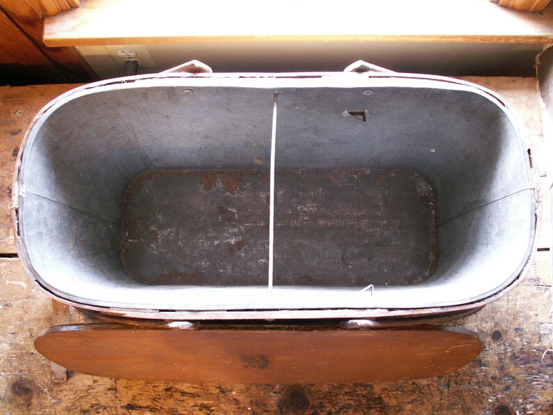 Vintage Hawkeye Refrigerator Wicker Picnic Basket Lined in Etsy