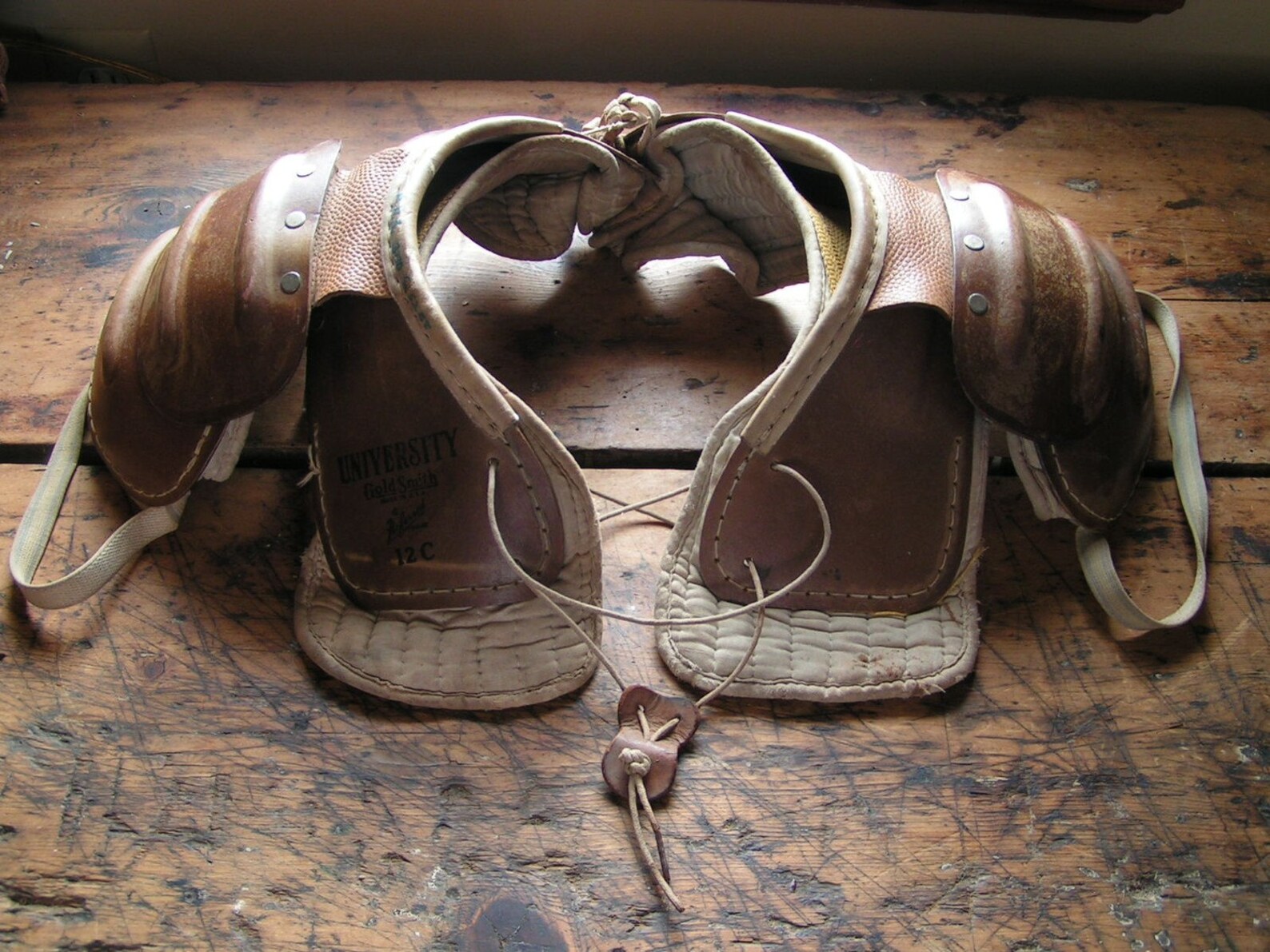 Vintage Youth Football Shoulder Pads Etsy