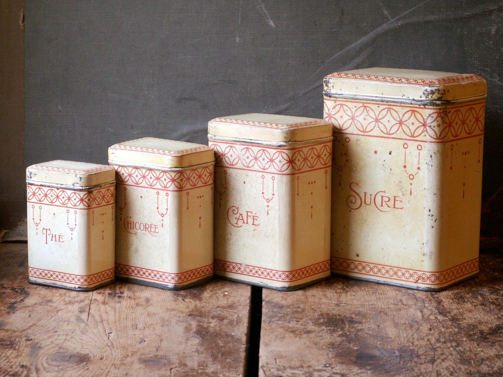 French Chicoree Canister - Etsy