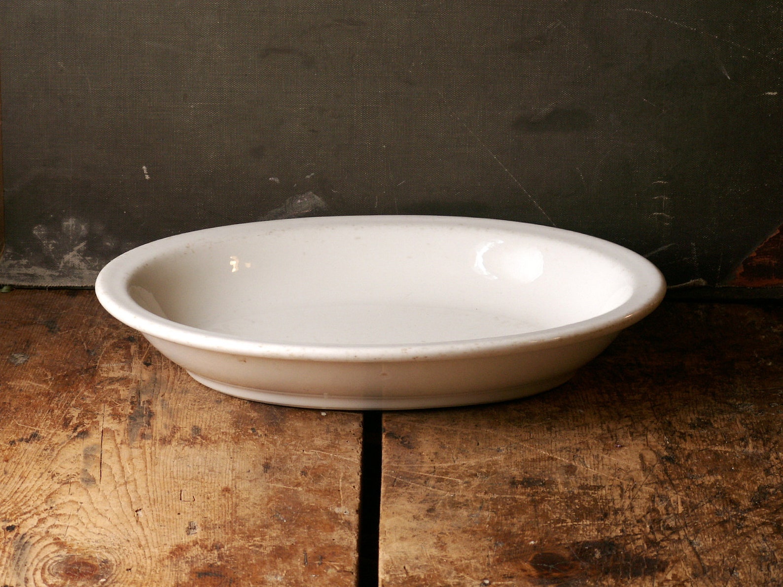 Vintage Oval Ironstone WWII Military U.S.Q.M.C. Plate United Etsy