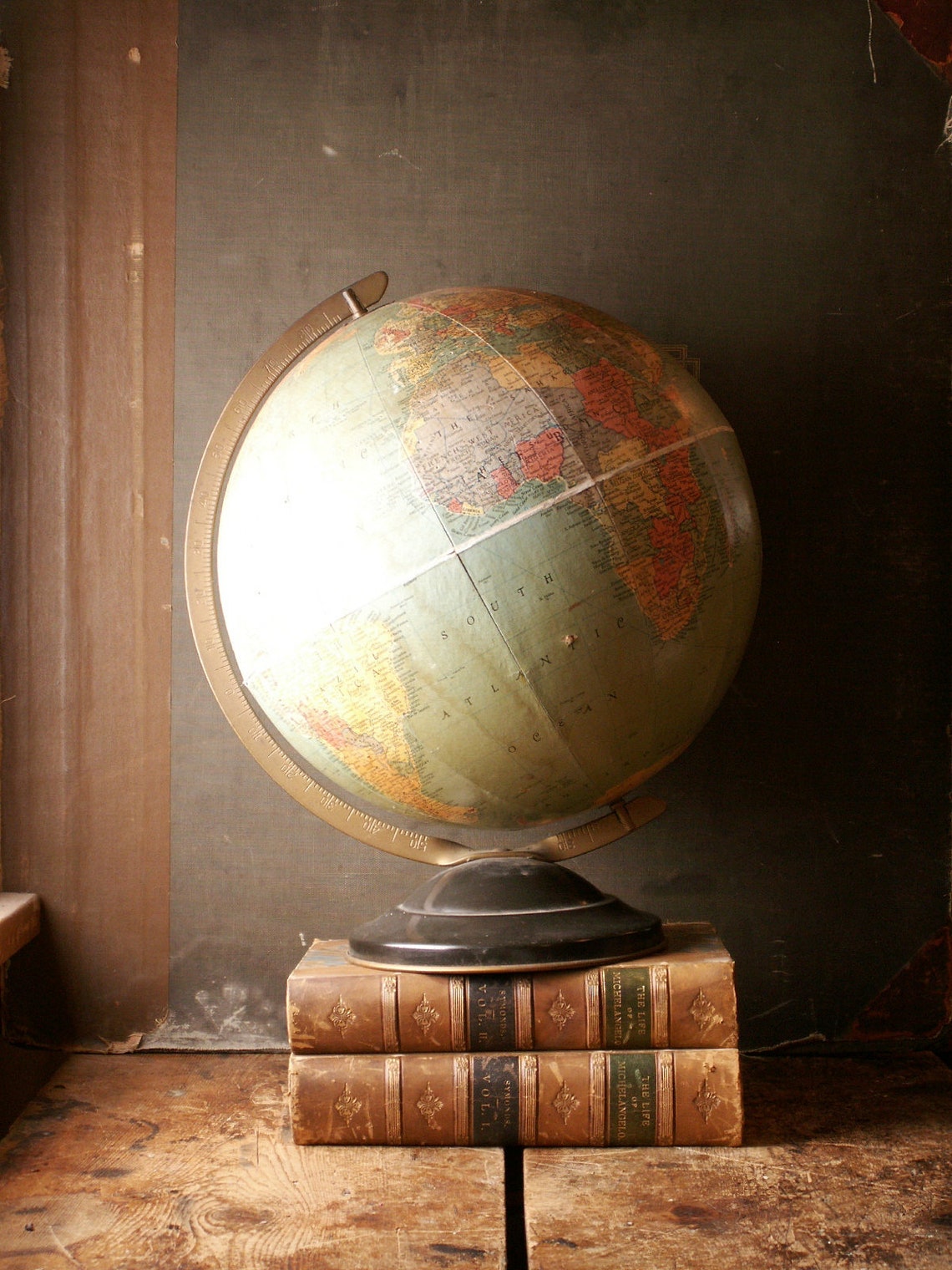 Vintage Replogle 12 Reference Globe Great Back to | Etsy