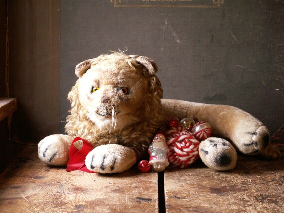 vintage steiff lion