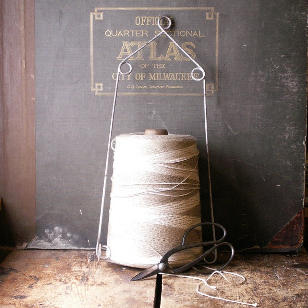 Vintage General Store Hanging Butcher's Twine Holder