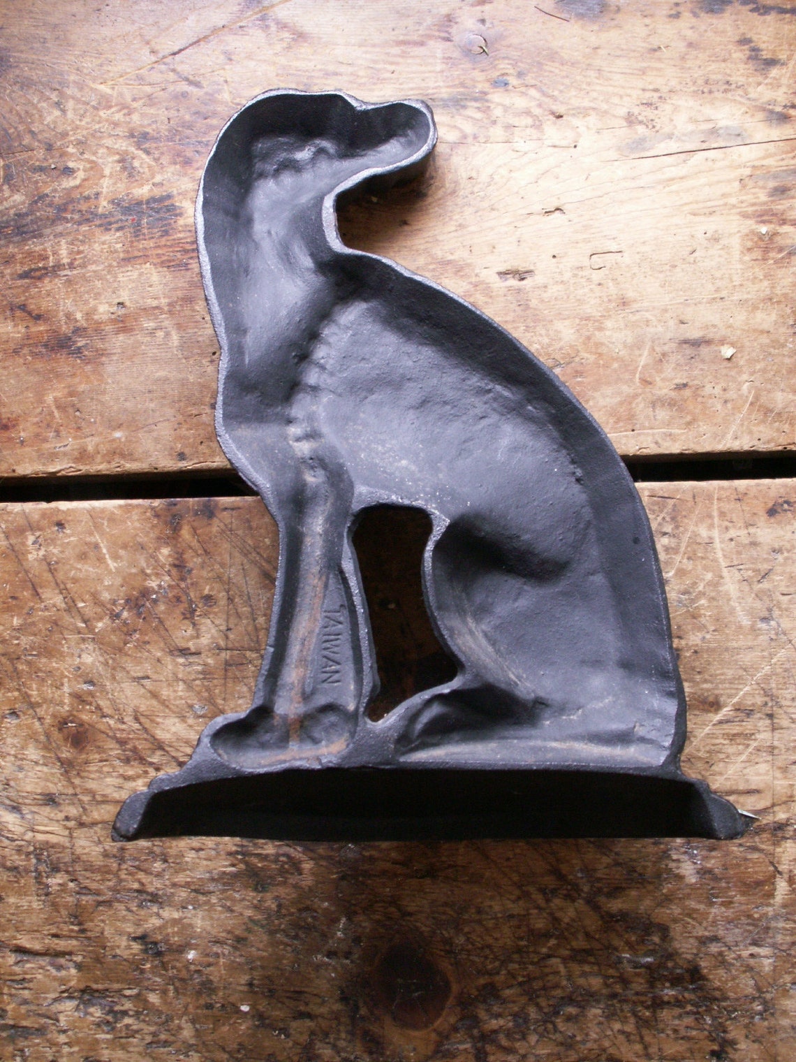 Vintage Cast Iron Hound Dog Doorstop Hunting Dog Door Stop Etsy