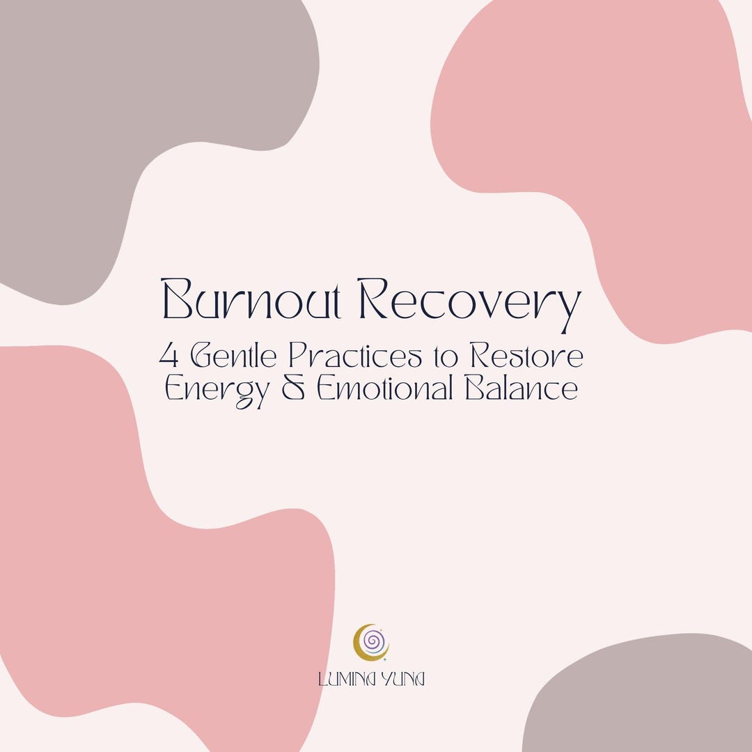 Burnout Recovery Guide | Gentle Nervous System Reset for Emotional ...