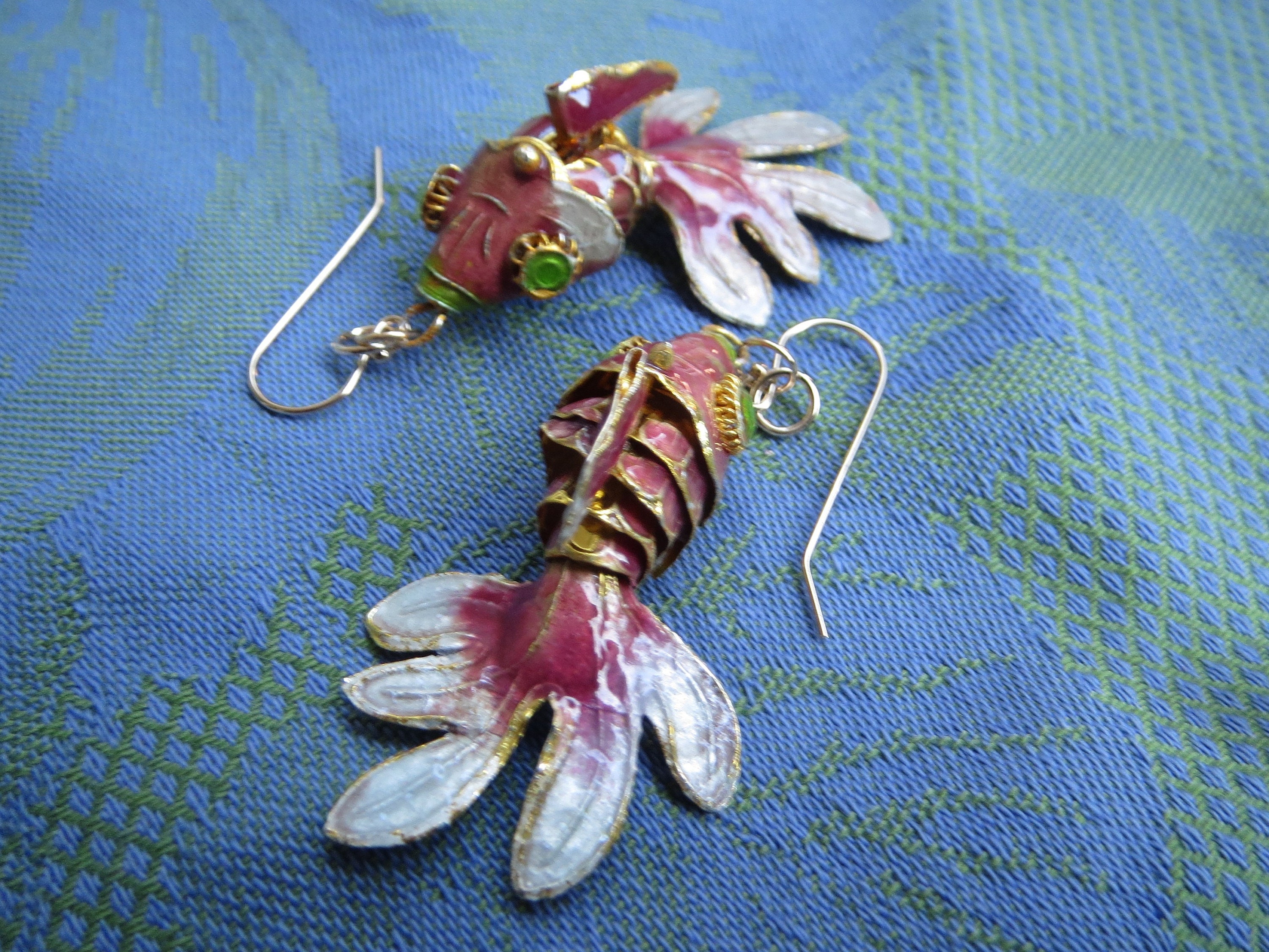 14k Gold Cloisonne - Etsy