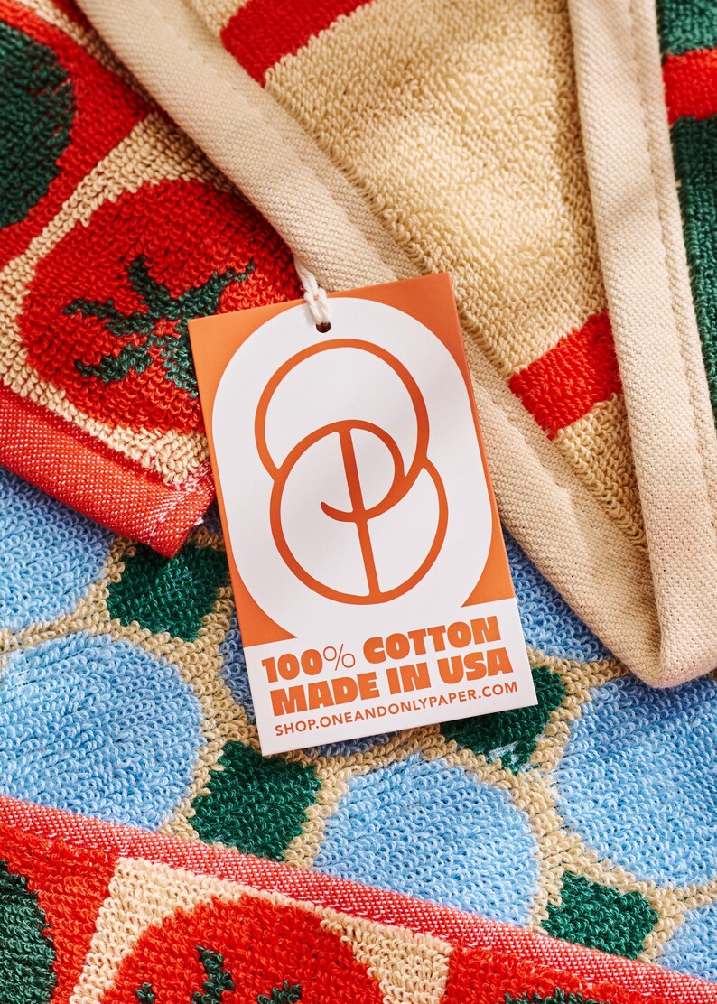Poolside Cotton Terrycloth Towel