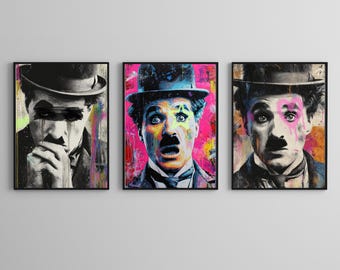 Digital Wall Art Graffiti Set Of 3, Bundle of 3 Street Art , Graffiti Poster, Street Pop Art, Street Art, Graffiti Prints, Digital download.