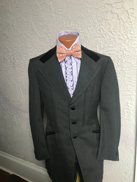 70's Vintage Men's Neo Edwardian Lord West Tuxedo