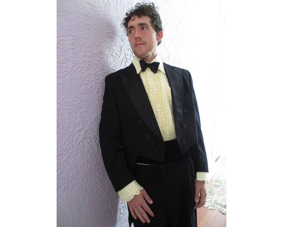 30's Vintage Men's After Six Tuxedo Tailcoat Suit