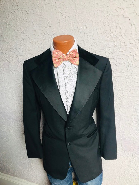 70's Vintage Men's After Six Tuxedo Jacket Velvet