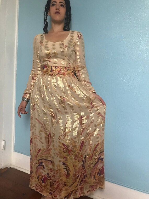 hippie evening gowns