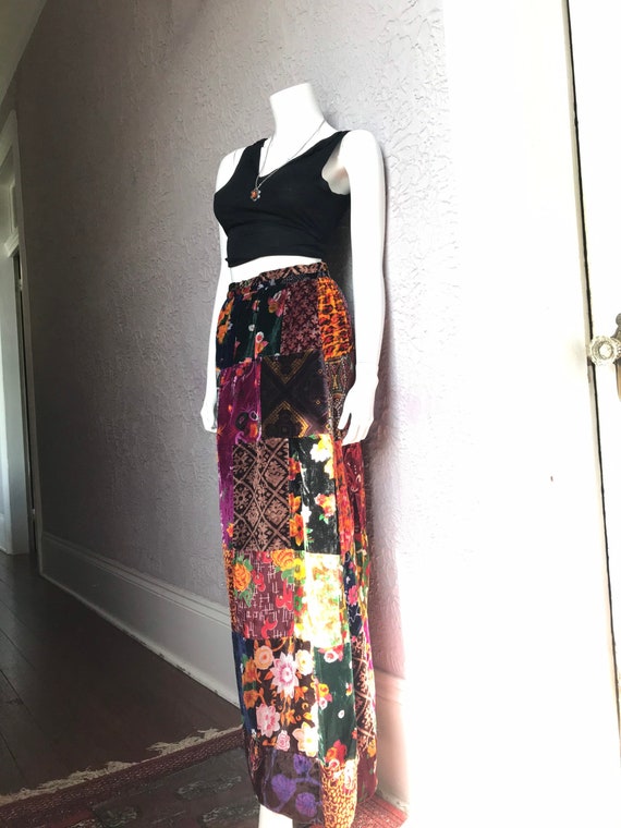 60's/70's Vintage Hippie San Francisco Patchwork V