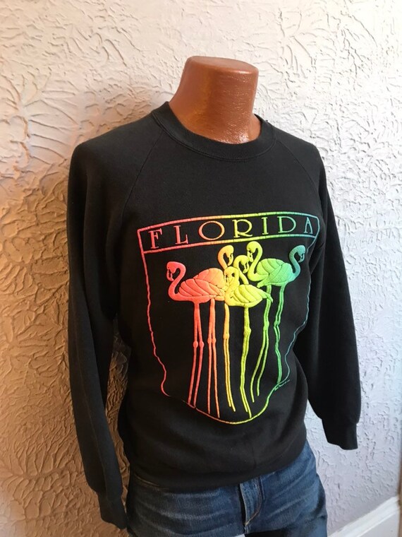 80 ' s Vintage Art flamants Deco Neon flamants Art Floride sweat med/large 7857f7 80 ' s Vintage Art flamants Deco Neon flamants Art Floride sweat med/large 7857f7