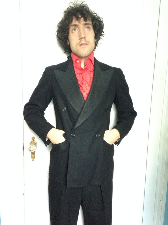 30 s vintage men s gangster tuxedo suit medium