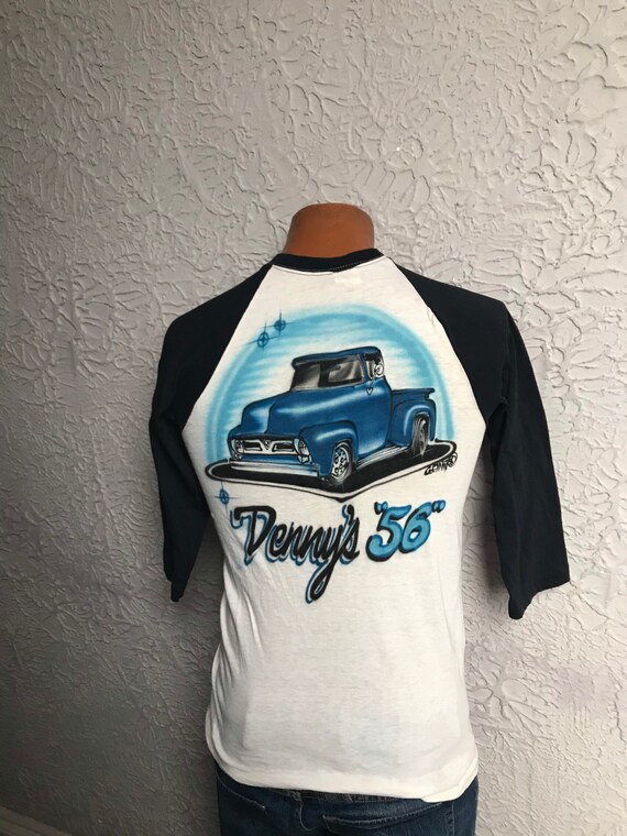 70's/80's Vintage Airbrush T-Shirt 1956 GMC Pick U