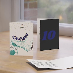 Chelsea SIGNED Team Birthday Card - Unique & Personalised