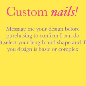 Custom nails