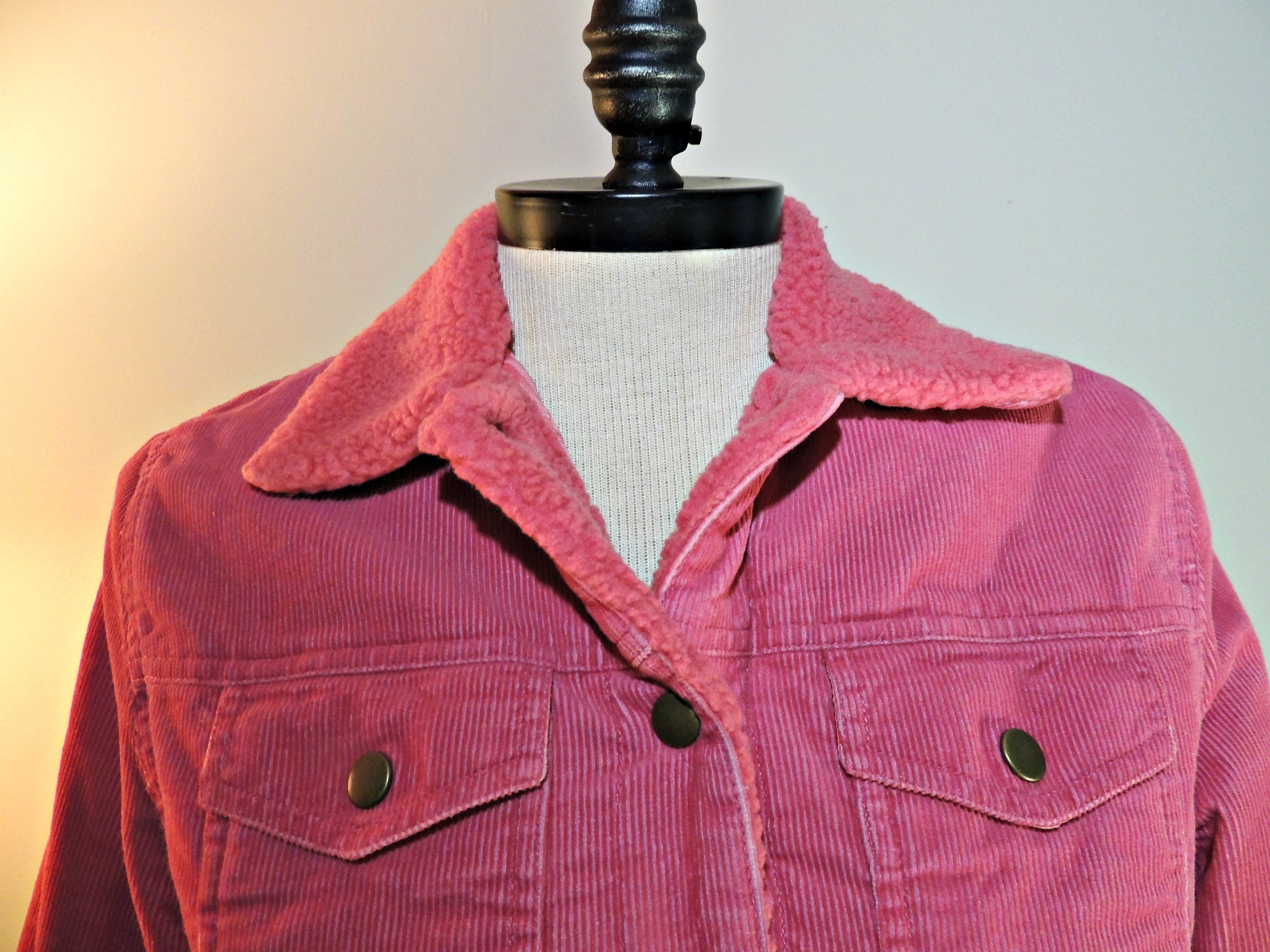 Vintage Corduroy Jacket Pink Jones New York Sport Small / - Etsy Australia