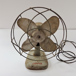 Vintage Dominion Fan - Etsy