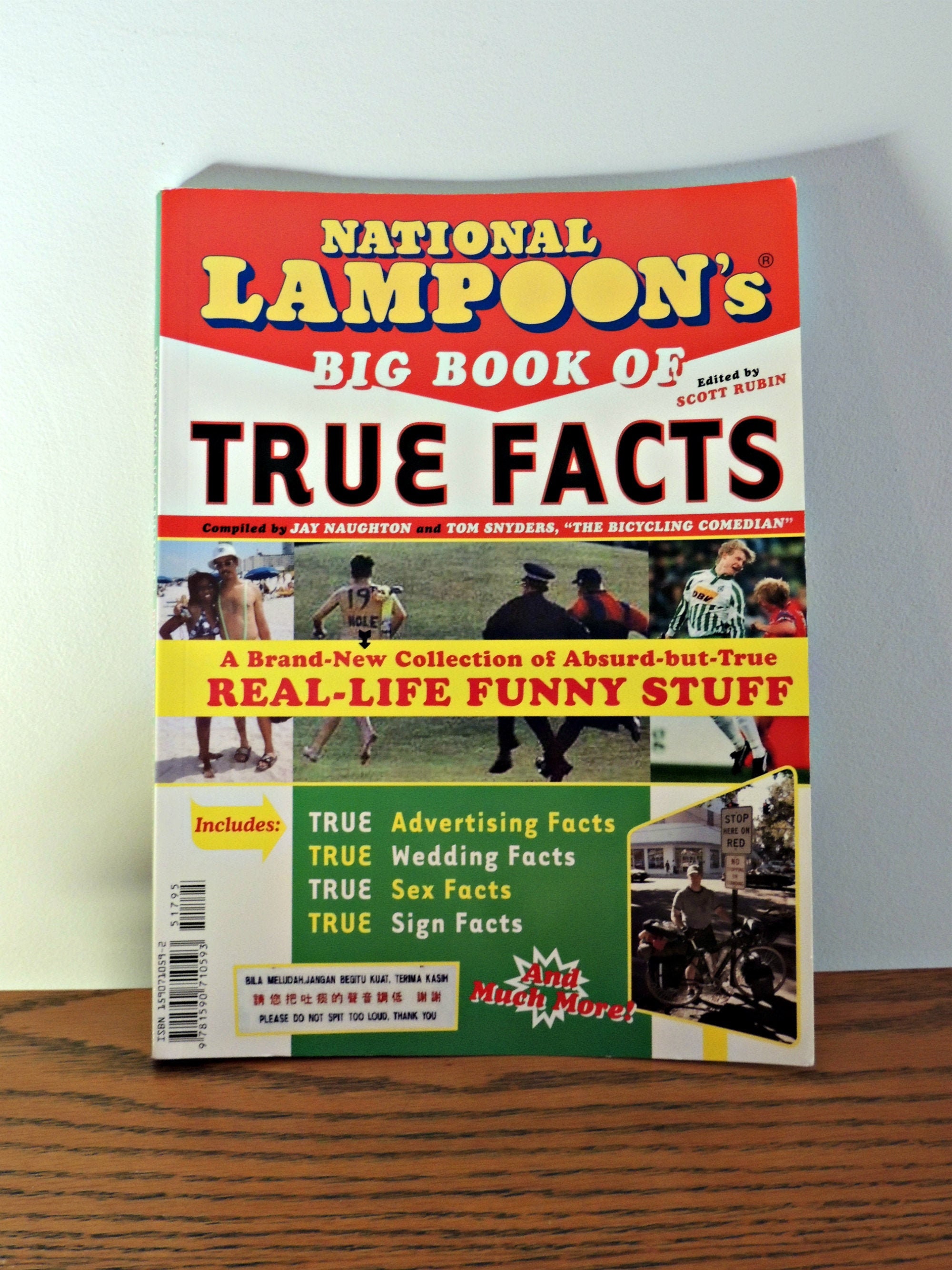 National Lampoons Big Book of True Facts / Book of Funny but - Etsy National Lampoons Big Book of True Facts / Book of Funny but - Etsy