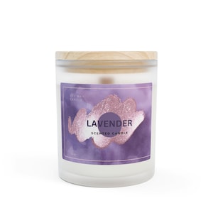 Lavender Scented Candle | Aromatherapy Gift, Home Fragrance, Relaxation, Self-Care, Gift for Her, Room Decor