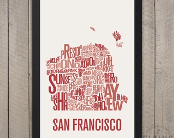 SAN FRANCISCO Neighborhood Map