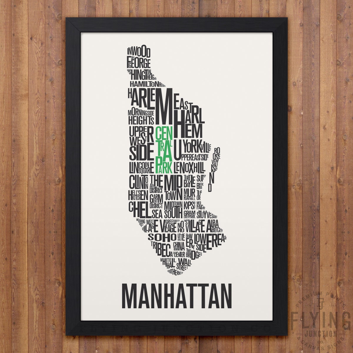 MANHATTAN New York Nachbarschaft Typografie Stadt Karte Etsy MANHATTAN New York Nachbarschaft Typografie Stadt Karte Etsy