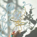 Whimsical Gold/ Silver Custom Arm Cuff