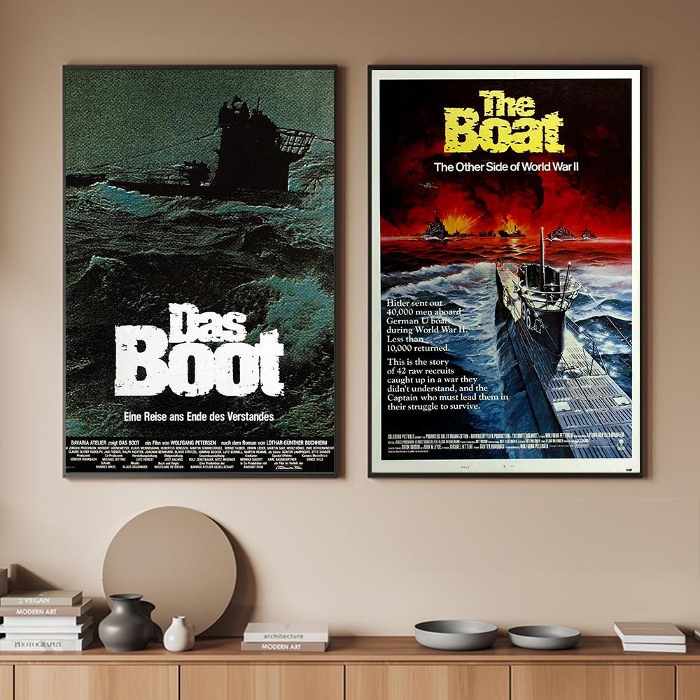 DAS BOOT directer cutドイツポスター Uボート U96 U-96 Submarine Matte Poster: WWII German U-boat Art - Etsy