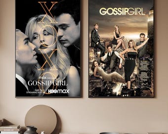 Gossip Girl (2007) Canvas Poster: TV Show Wall Art,room Decor,wall