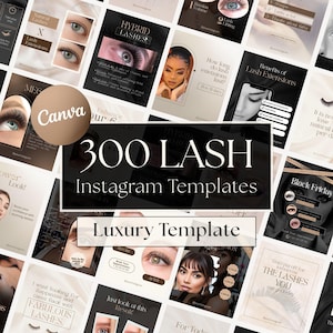 Lash Tech Instagram Post Templates, Lash Quotes, Lash Posts, Branding Kit, Beauty Posts, Canva Templates, Lash Forms, Social Media Flyers