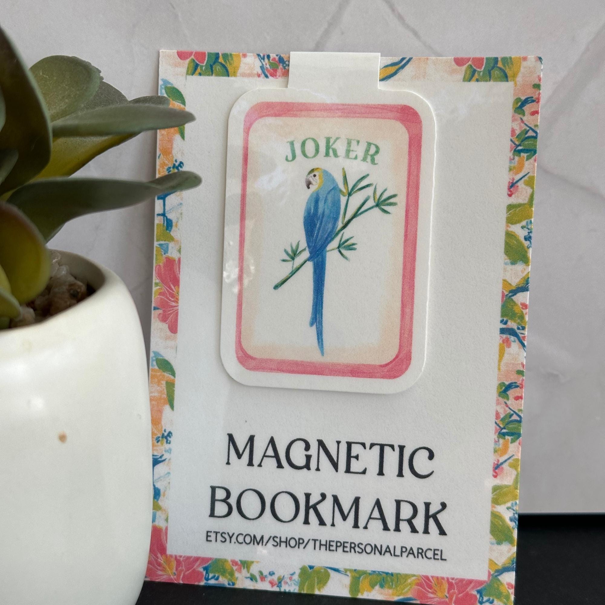 Mahjong Magnetic Bookmark, Laminated Page Marker, Book Lover Gift - Etsy