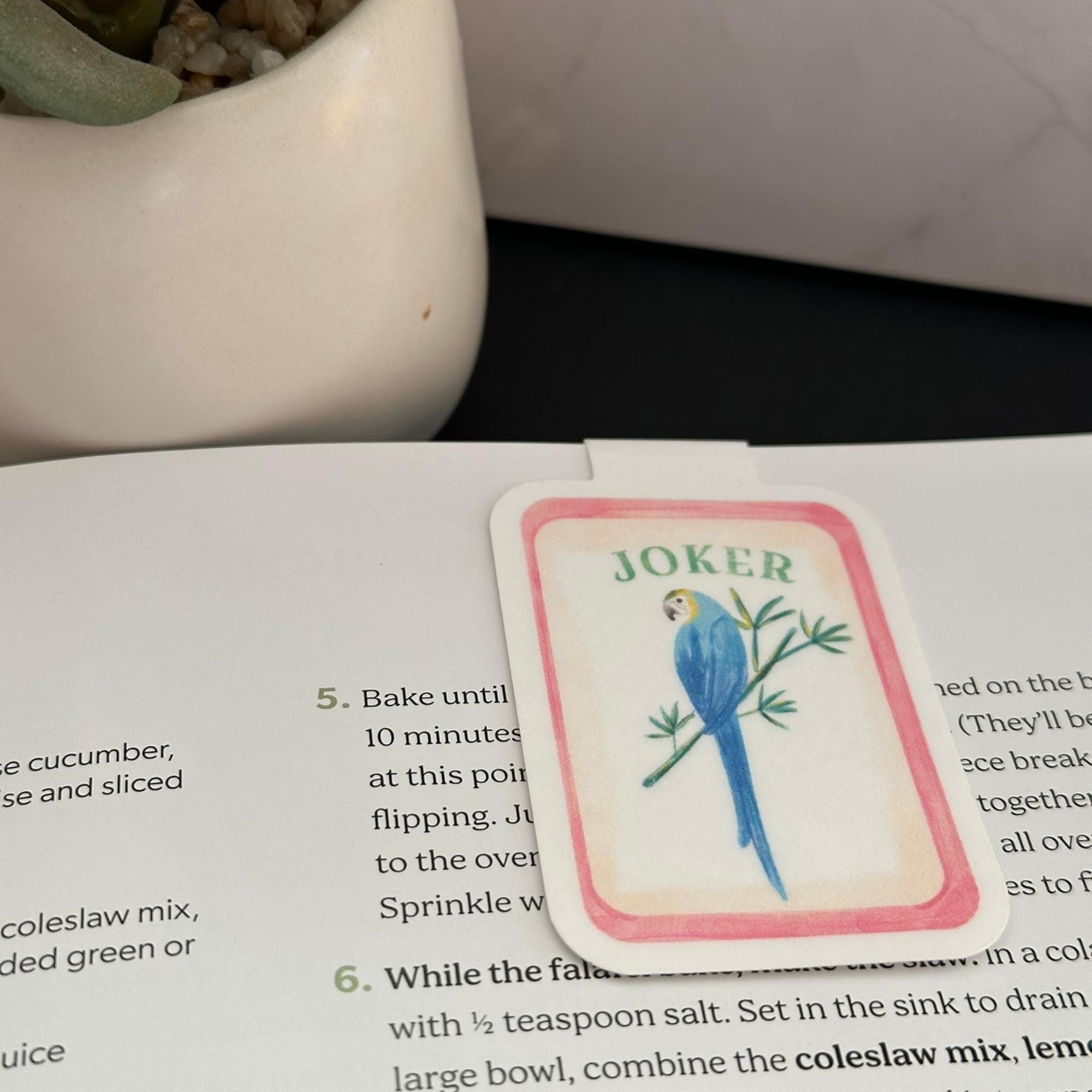 Mahjong Magnetic Bookmark, Laminated Page Marker, Book Lover Gift - Etsy
