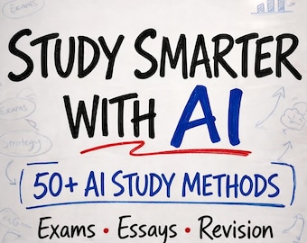Sistema de estudio con IA para estudiantes / Revisión de exámenes / Guía de redacción e investigación de ensayos / Método de estudio más inteligente