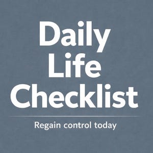 Lista de verificación de la vida diaria / Apoyo rutinario para la estructura cotidiana