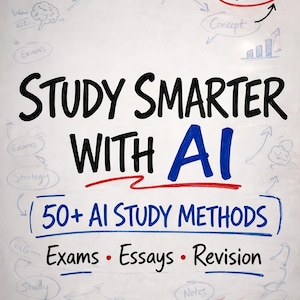 AI Study System for Students | Exam Revision | Essay Writing & Research Guide | Study Smarter Method