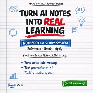 NotebookLM Study System | AI Studying | Student Revision | Exam Prep Planner