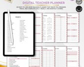 Teacher Planner Printable | Lesson Plan, Grade & Attendance Tracker (PDF)