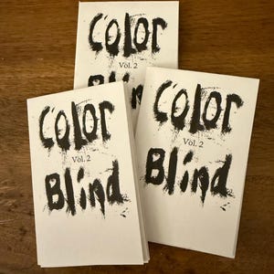 Color Blind Vol. 2 - Photo Zine