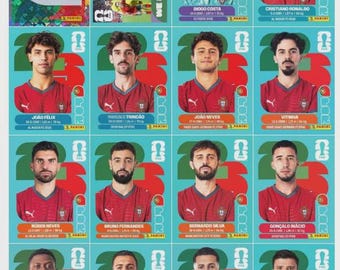 Pegatinas del Mundial 2026 en PDF | Descarga instantánea | 48 selecciones nacionales + más de 800 pegatinas de fútbol | PDF imprimible