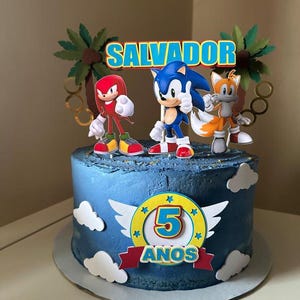 Hallmark Ornamento da appendere a coda, decorazione per albero di Sonic the Hedgehog, ornamento da appendere in resina, ornamento natalizio da appendere, regali per Natale